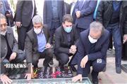 حضور وزیر صمت در مزار شهید سلیمانی