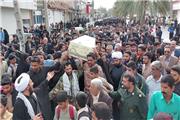 تشییع پیکر مطهر شهیدگمنام  در فهرج+گزارش تصویری
