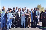 محقق شدن آرزوی دیرینه اهالی حمید آباد ریگان