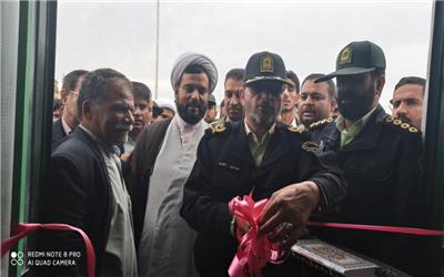 راه اندازی پاسگاه انتظامی در روستای سکهور از توابع شهرستان فهرج