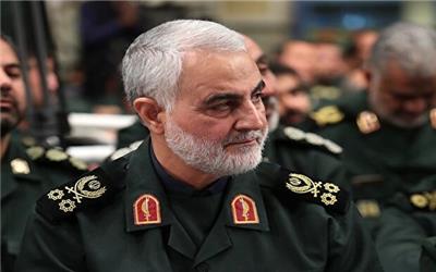 سپهبد حاج قاسم سلیمانی به فیض شهادت نائل شد