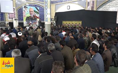 مراسم گرامیداشت شهید سپهبد حاج قاسم سلیمانی در فهرج برگزار شد / گزارش تصویری