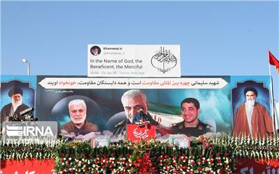 تشییع  باشکوه سرباز وطن در زادگاهش