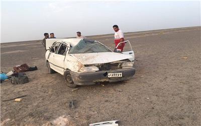 اژگونی پراید حوالی شورگز یک کشته برجای گذاشت