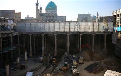 افزایش 2400 واحدی پارکینگ حرم امام رضا/ صحن جمهوری اسلامی مسقف می‌شود+تصاویر