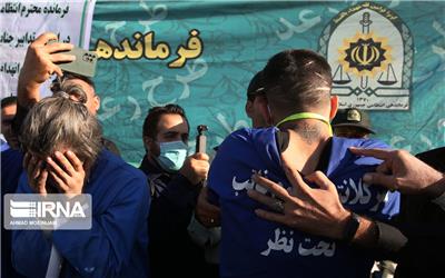 دستگیری عاملان آتش سوزی عمدی خودرو در باقرشهر