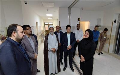 بررسی مشکلات بیمارستان فهرج با حضور معاون وزیر بهداشت + فیلم