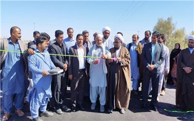 محقق شدن آرزوی دیرینه اهالی حمید آباد ریگان