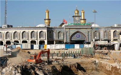 صدقه جاریه و اجرای حدود 190 پروژه توسعه و بازسازی عتبات عالیات