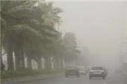 باد و گردو غبار در راه کرمان
