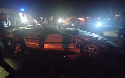 5 کشته و یک مصدوم در تصادف محور کهنوج به جیرفت