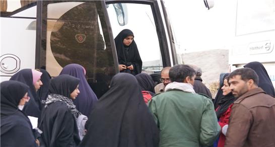 نخستین کاروان اردوی راهیان نور دانش آموزان کرمان راهی مناطق عملیاتی شد