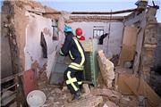 ریزش منزل مسکونی متروکه در کرمان/آتش‌نشانی: جسدی زیر آوار یافت نشد