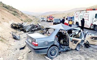 177 کشته و 6200 مصدوم در تصادفات رانندگی 5 روز گذشته